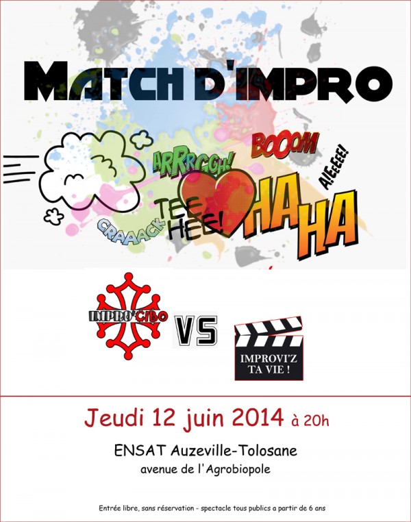 Match d'impro theatre